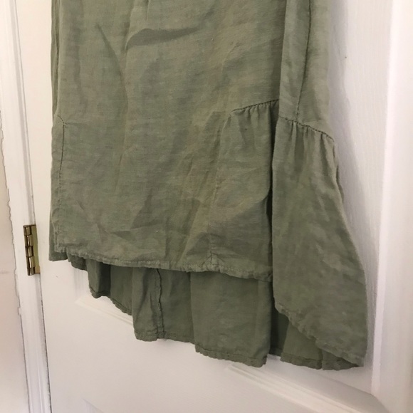 100% Linen Sleeveless Top - Picture 4 of 11